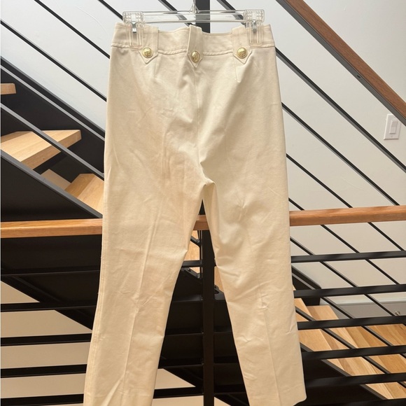 NWT DEREK LAM 10 CROSBY Robertson Flare Trousers - Size 6 - Picture 5 of 9